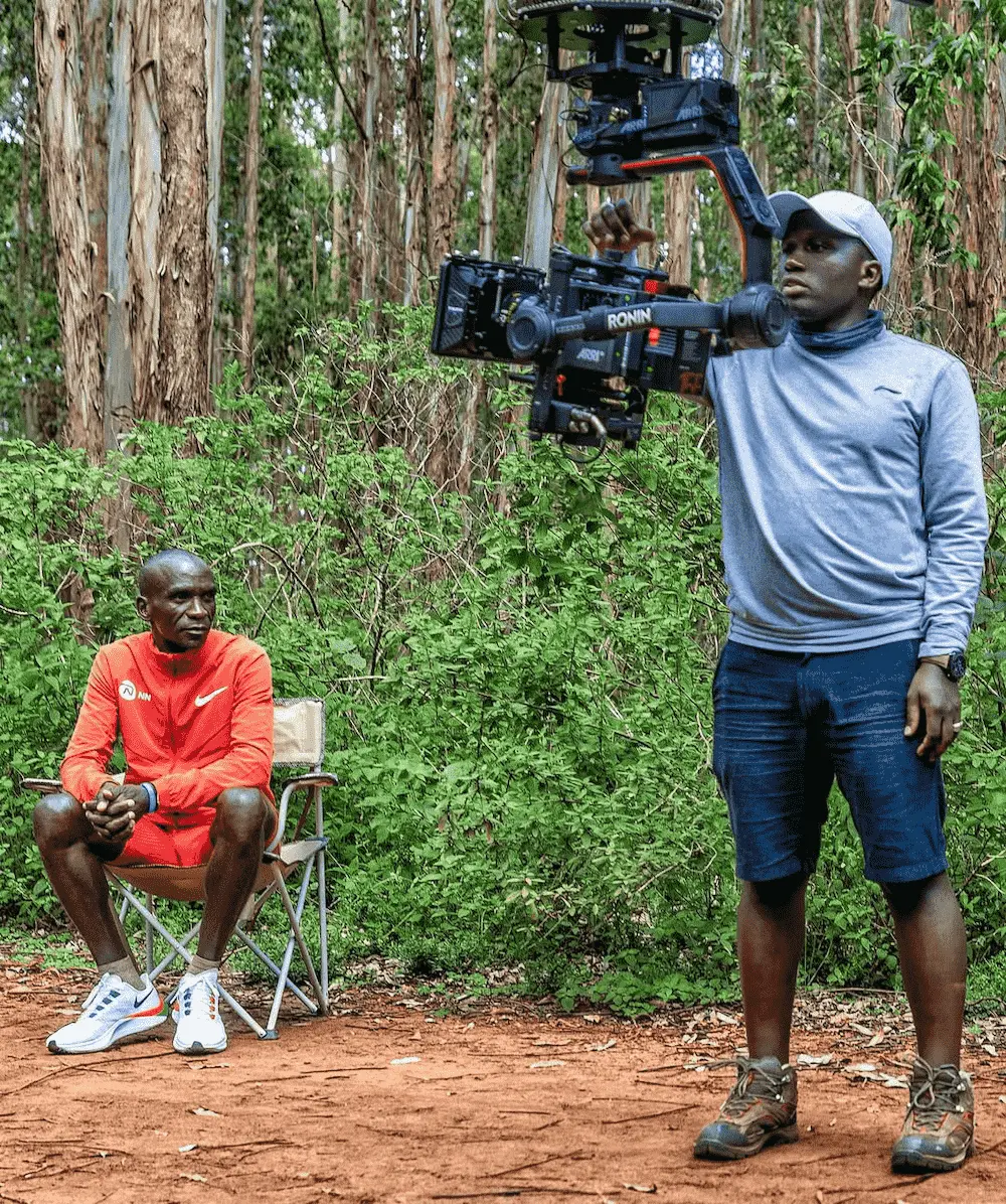 1st AC work on sports documentary - tracking focus